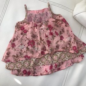 Authentic Kenzo floral layered 6M